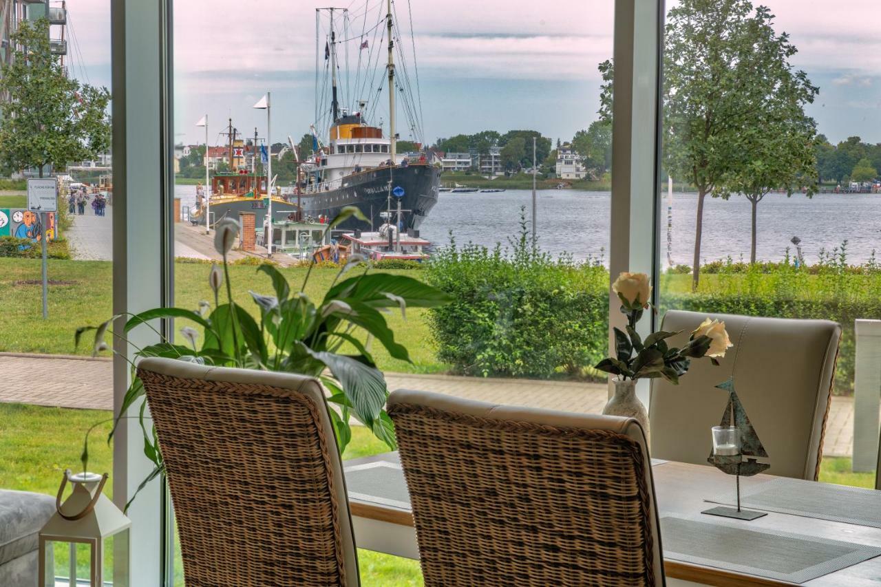 "Myharbourfront", Luxurioeses Wohnen An Der Hafenmole Leilighet Rostock Eksteriør bilde