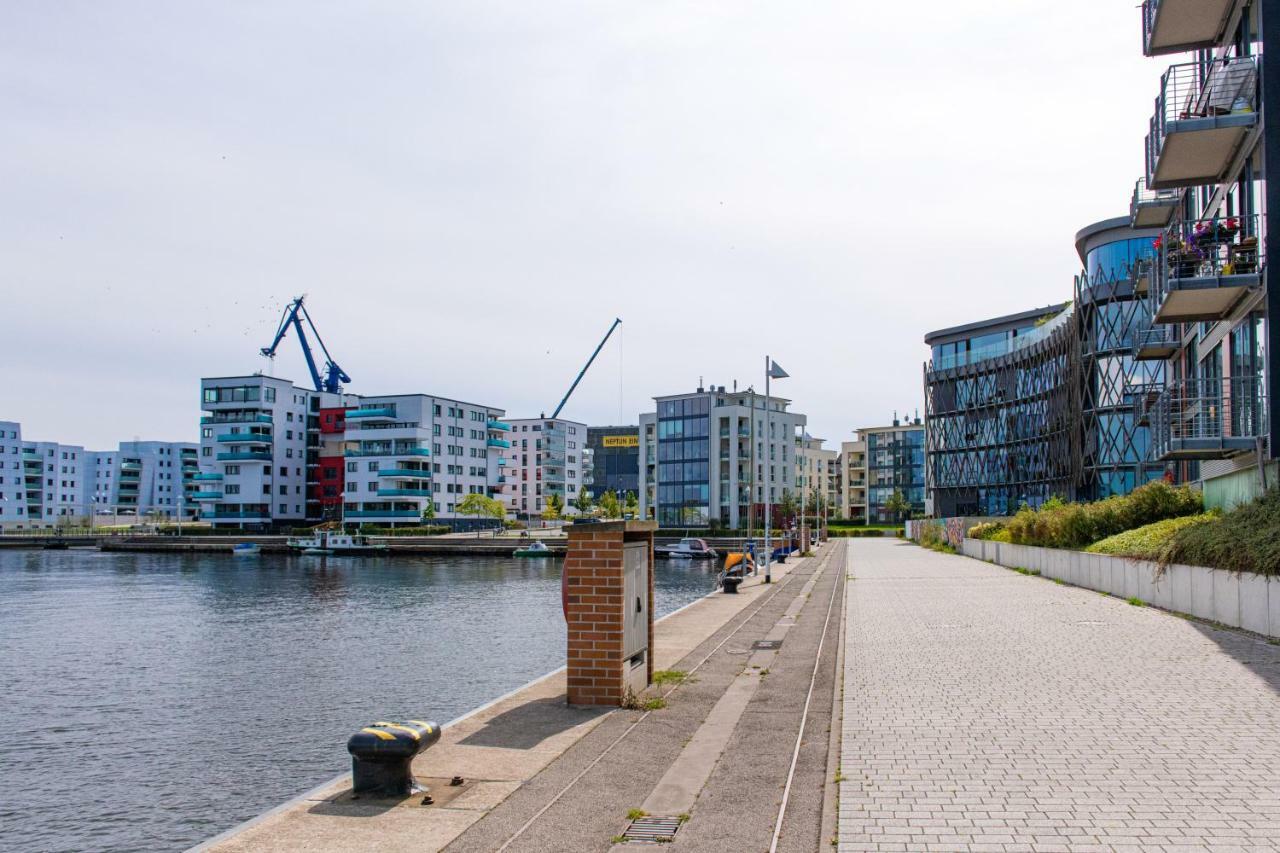 "Myharbourfront", Luxurioeses Wohnen An Der Hafenmole Leilighet Rostock Eksteriør bilde