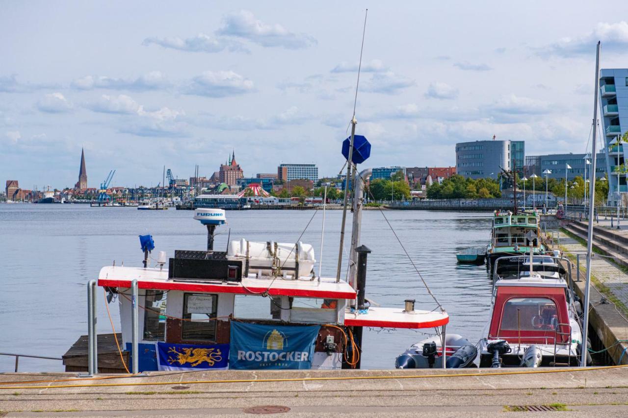 "Myharbourfront", Luxurioeses Wohnen An Der Hafenmole Leilighet Rostock Eksteriør bilde
