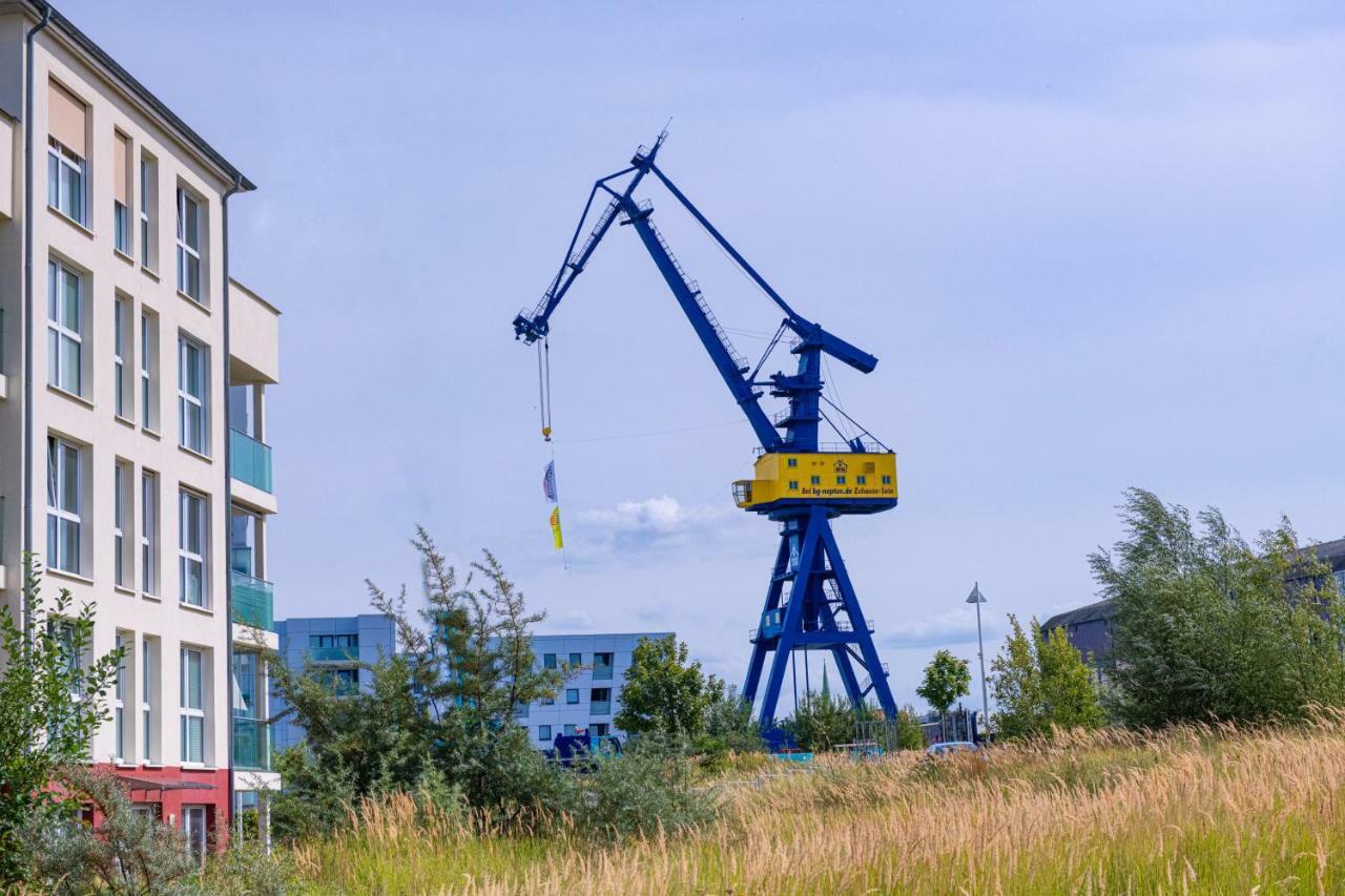 "Myharbourfront", Luxurioeses Wohnen An Der Hafenmole Leilighet Rostock Eksteriør bilde
